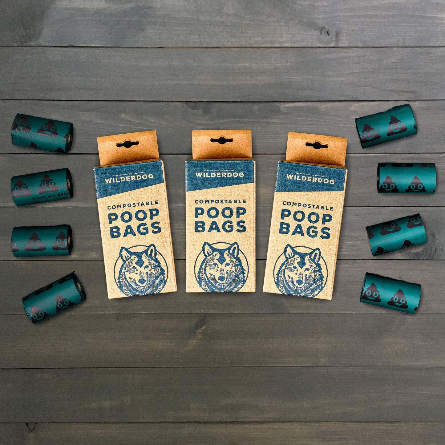 Compostable Dog Poop Bags - 3 Pack