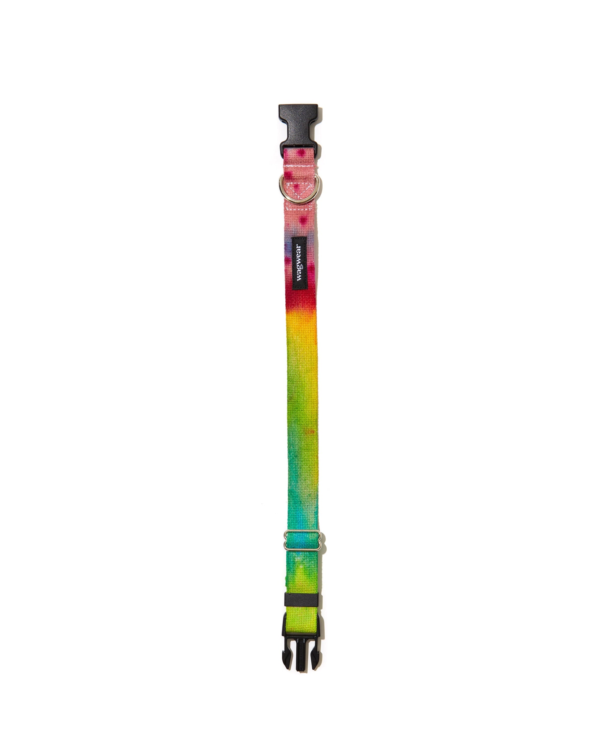 tie-dye collar