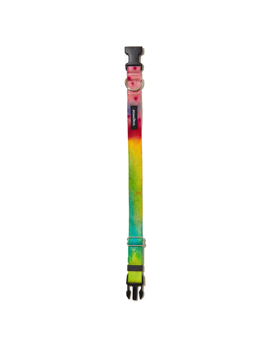tie-dye collar